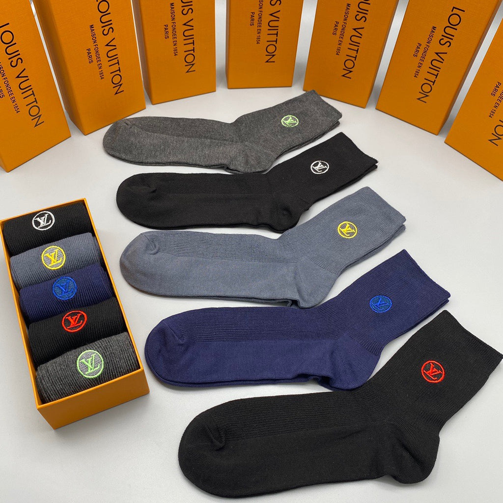 Louis Vuitton Men's Boxer Briefs - 5-Piece Box