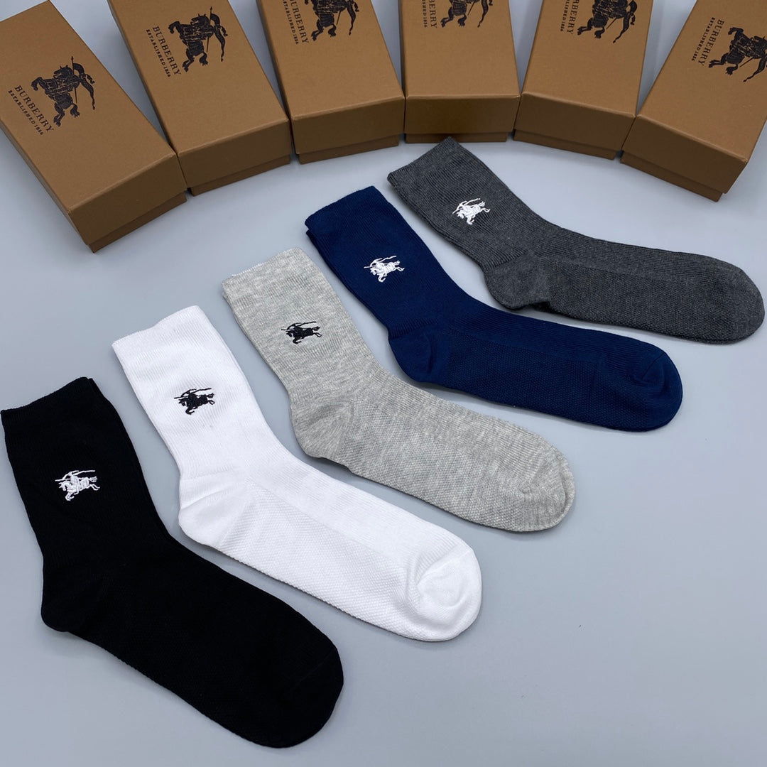 Burberry Men's Boxer Briefs - 5-Piece Box
