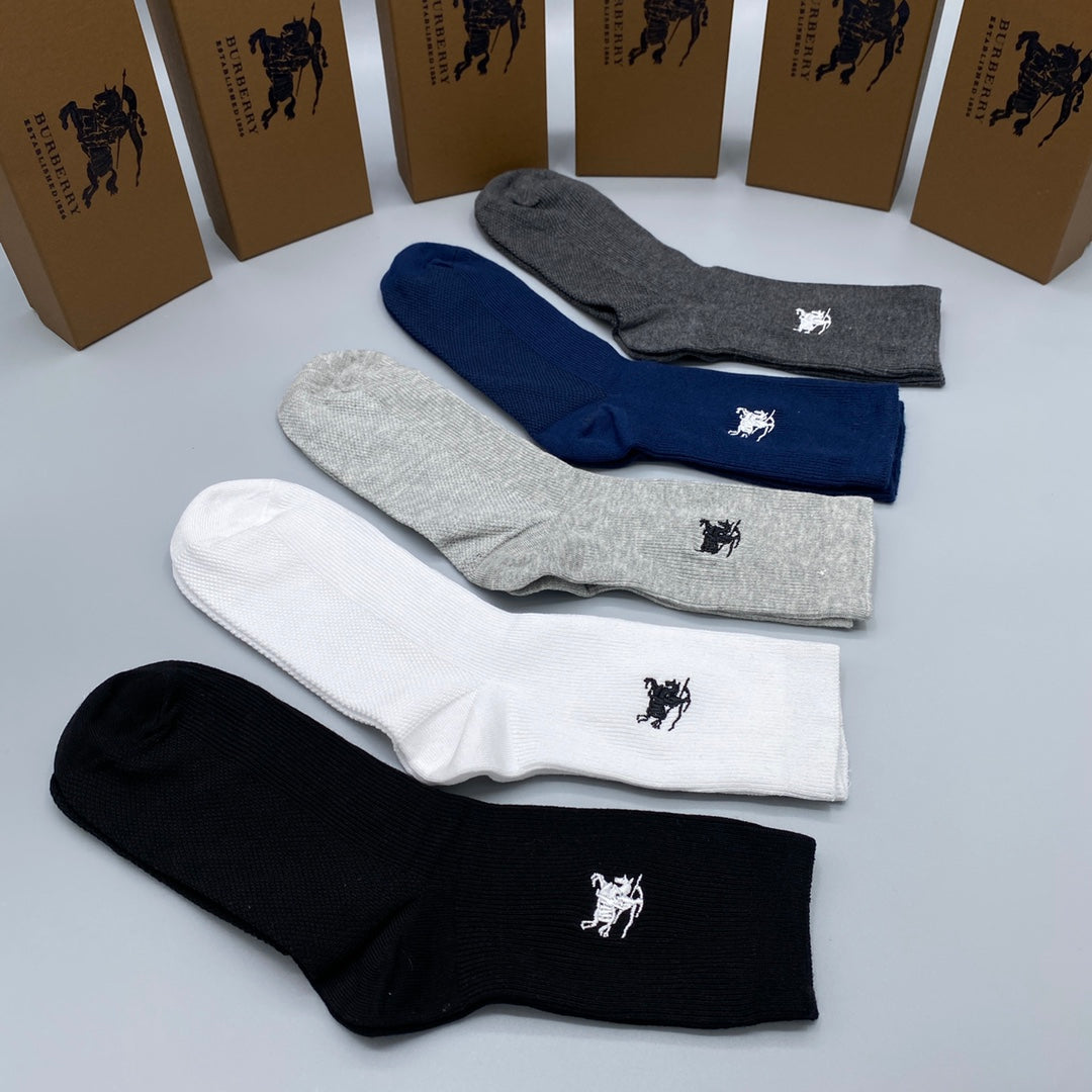 Burberry Men's Boxer Briefs - 5-Piece Box