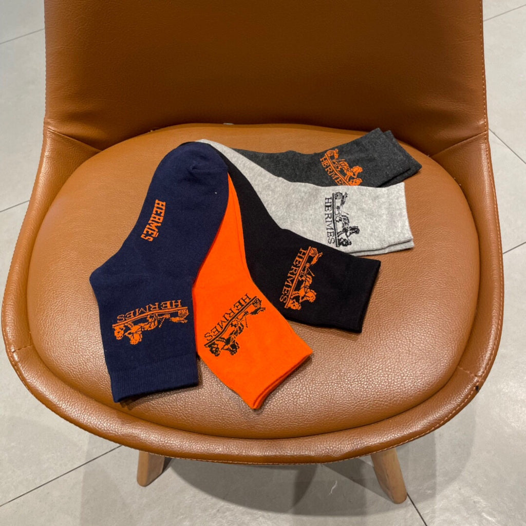 Hermes Short Socks - 5-Pair Pack