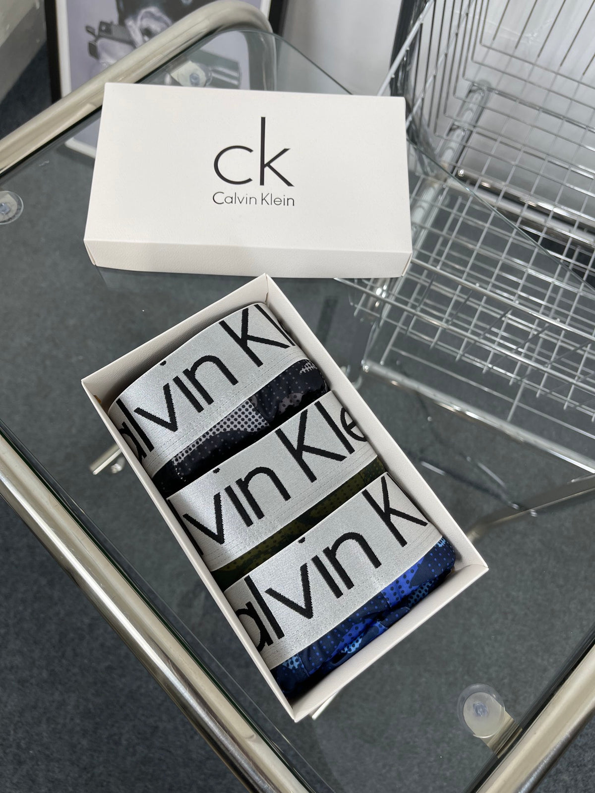 Calvin Klein Ice-Silk Men's Boxer Briefs - 3-Piece Box - Sizes M-XXL