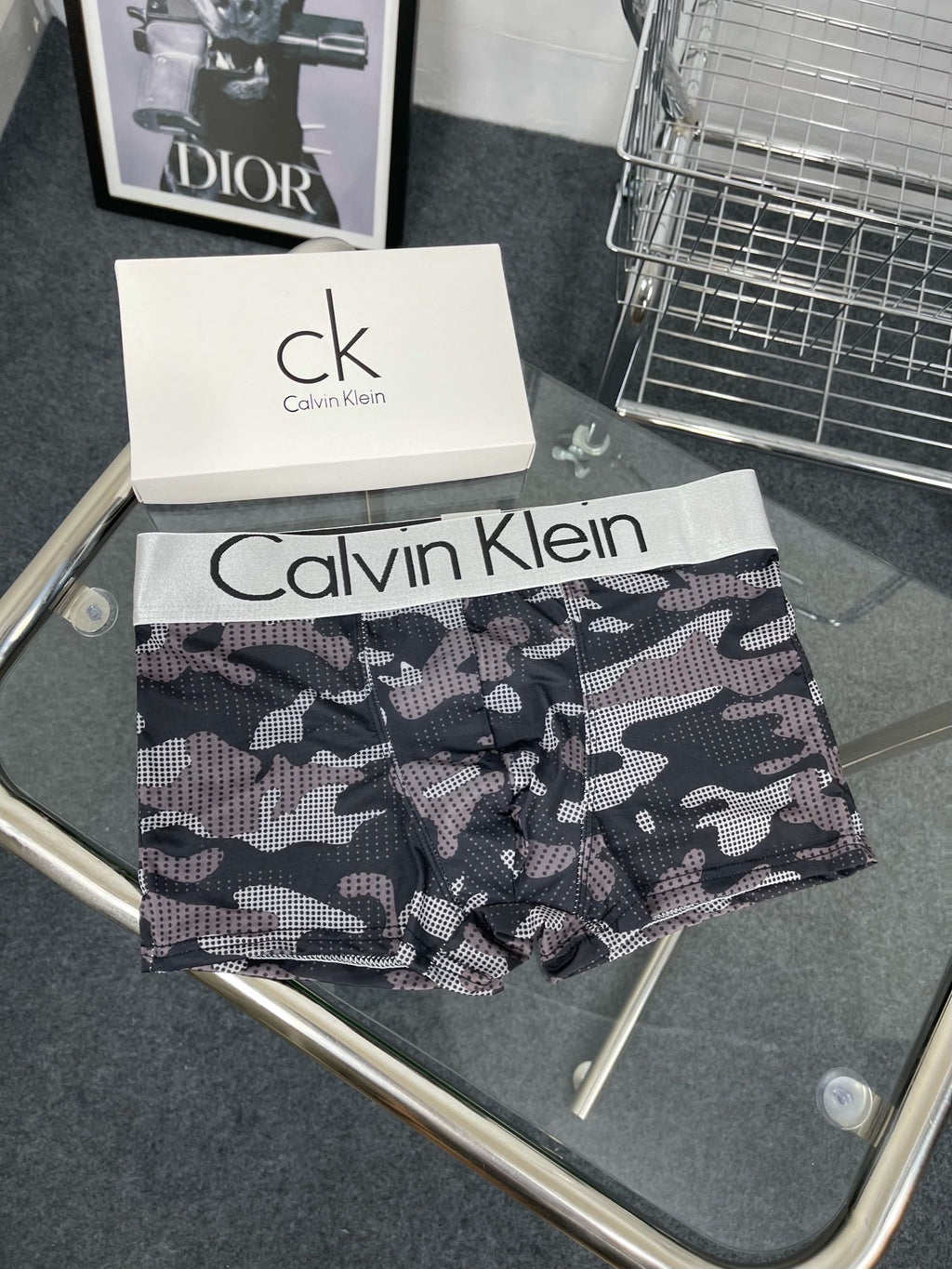 Calvin Klein Broad Logo Waistbands Men's Boxer Briefs - 3-Piece Box