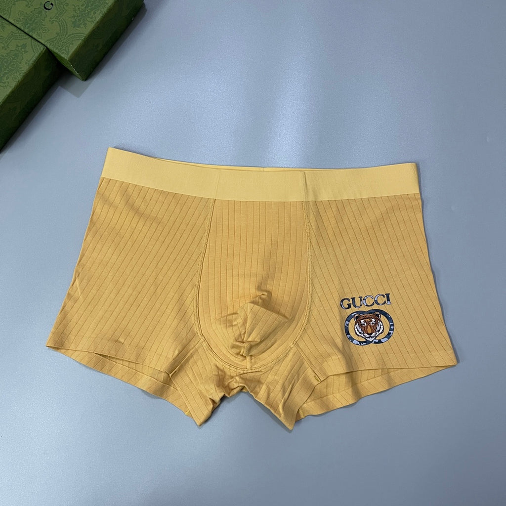Gucci Crest-Style Details Men's Boxer Briefs - 3-Piece Box