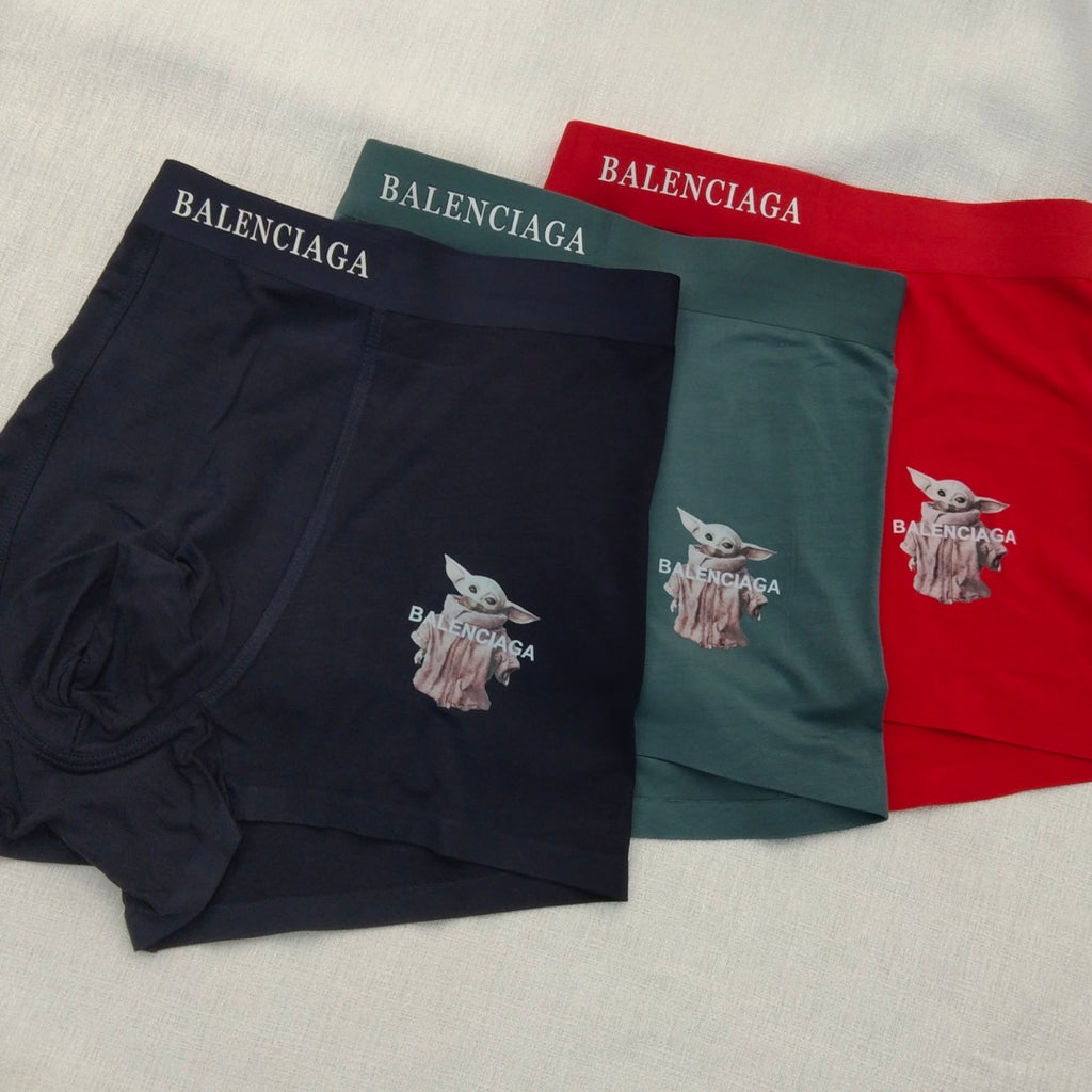 Balenciaga Men's Boxer Briefs - 3-Piece Box