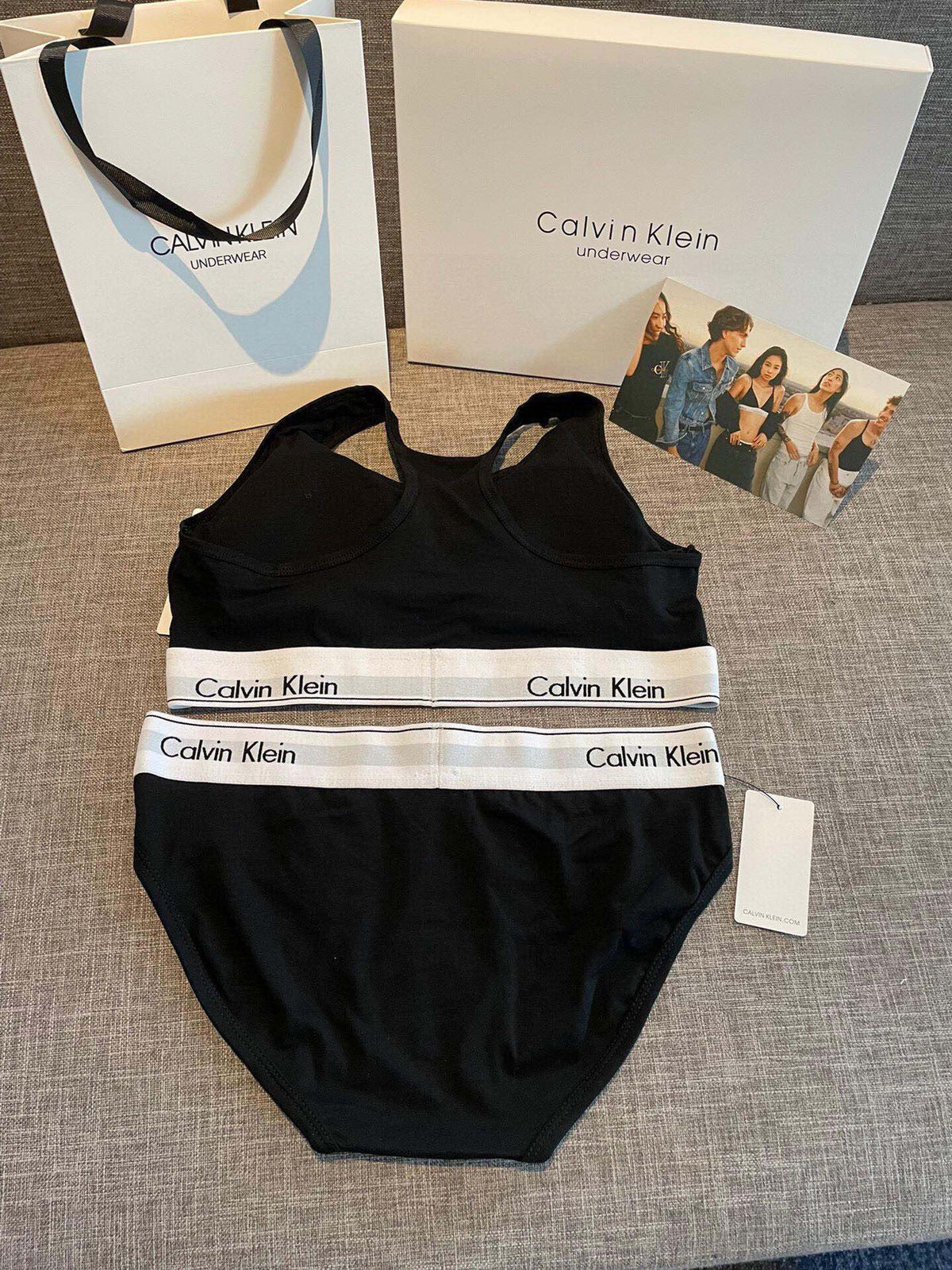 Calvin Klein Cotton Women's Bra and Brief Set