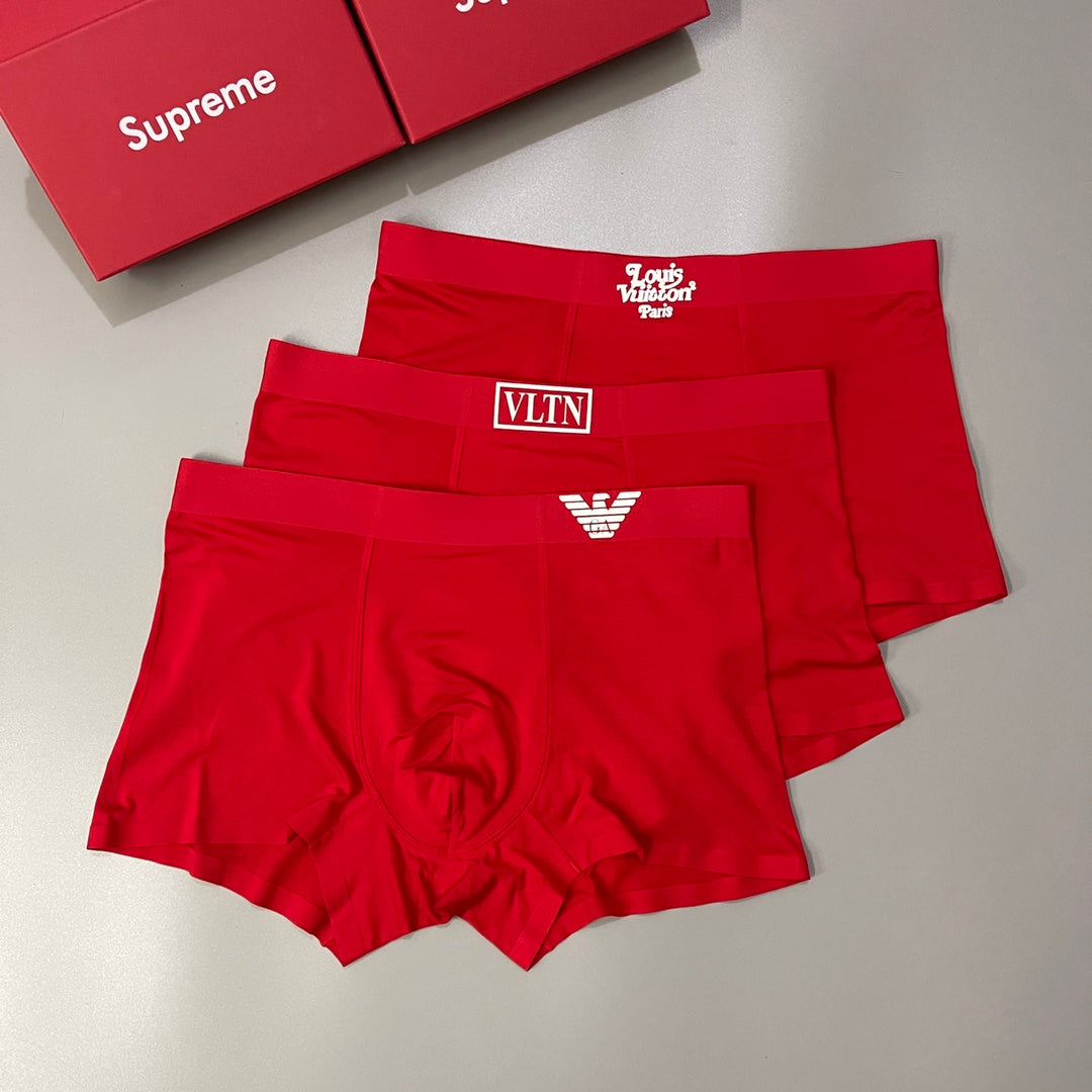 Modal Men's Boxer Briefs - 3-Piece Box