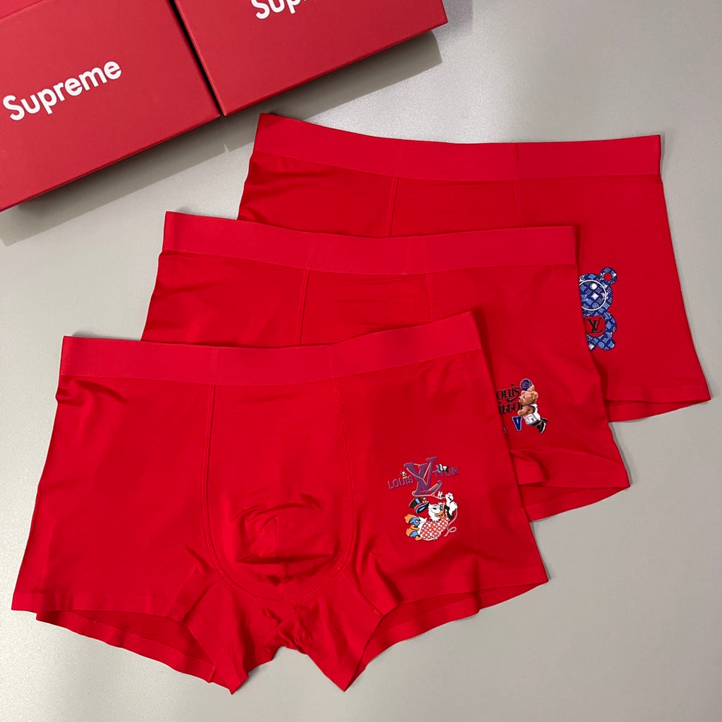 Modal Men's Boxer Briefs - 3-Piece Box