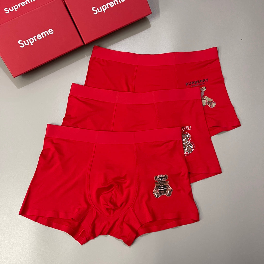 Modal Men's Boxer Briefs - 3-Piece Box