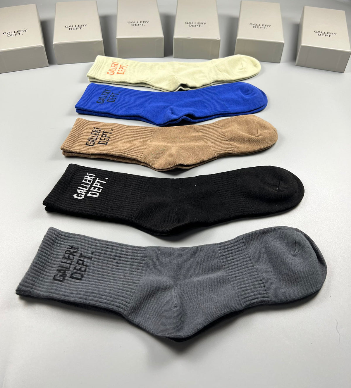 Cotton Crew Socks - 5-Pair Pack