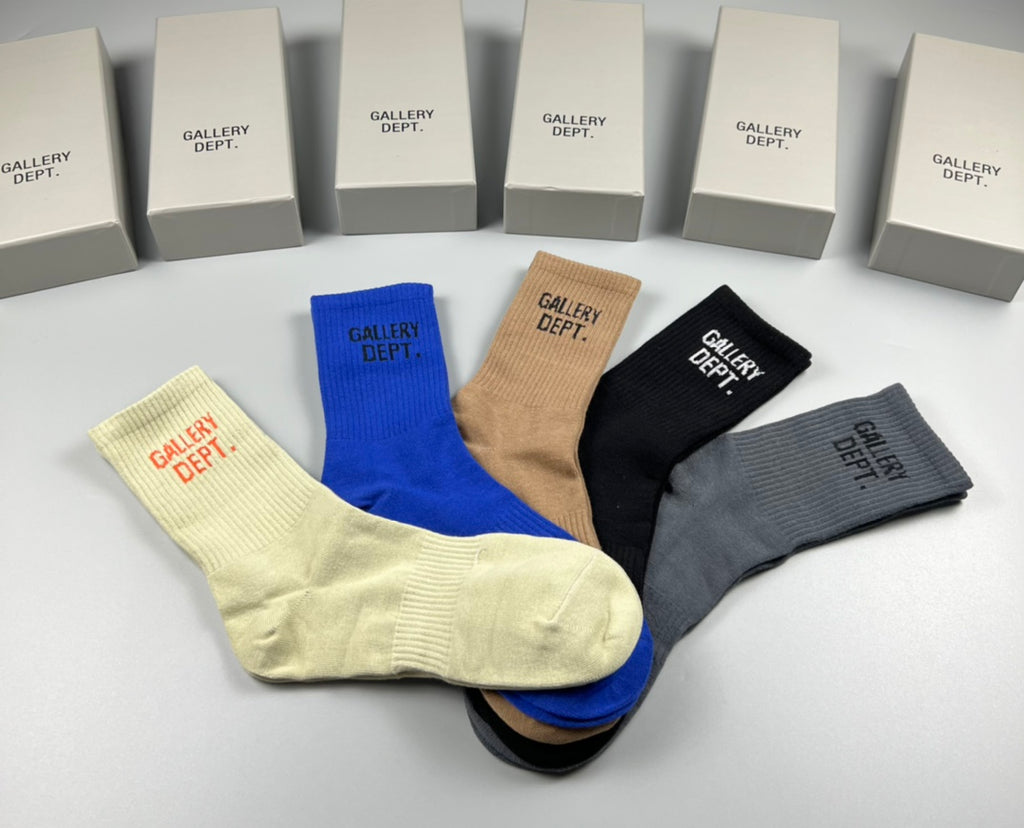 Gallery Dept Cotton Crew Socks - 5-Pair Pack