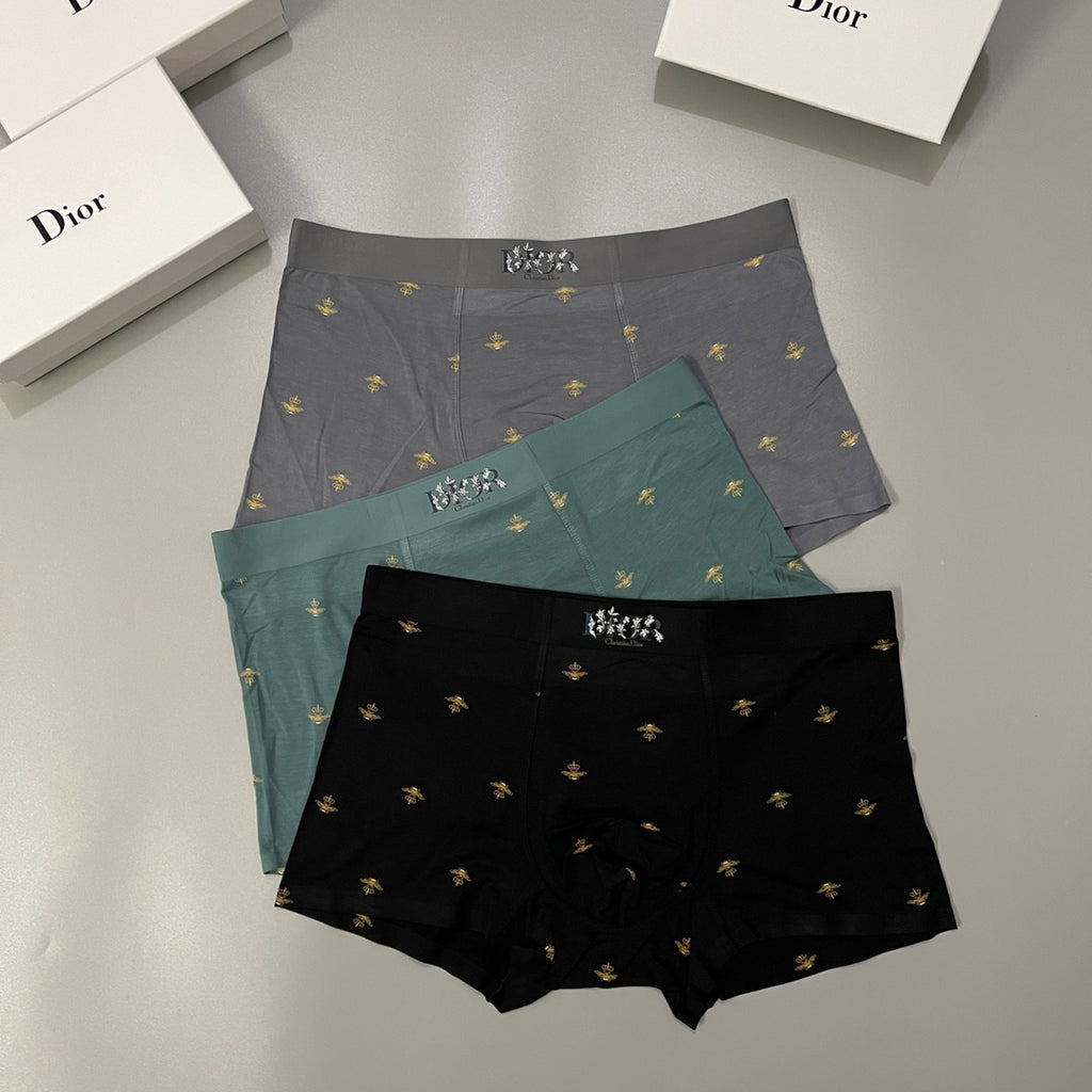Modal Men's Boxer Briefs - 3-Piece Box