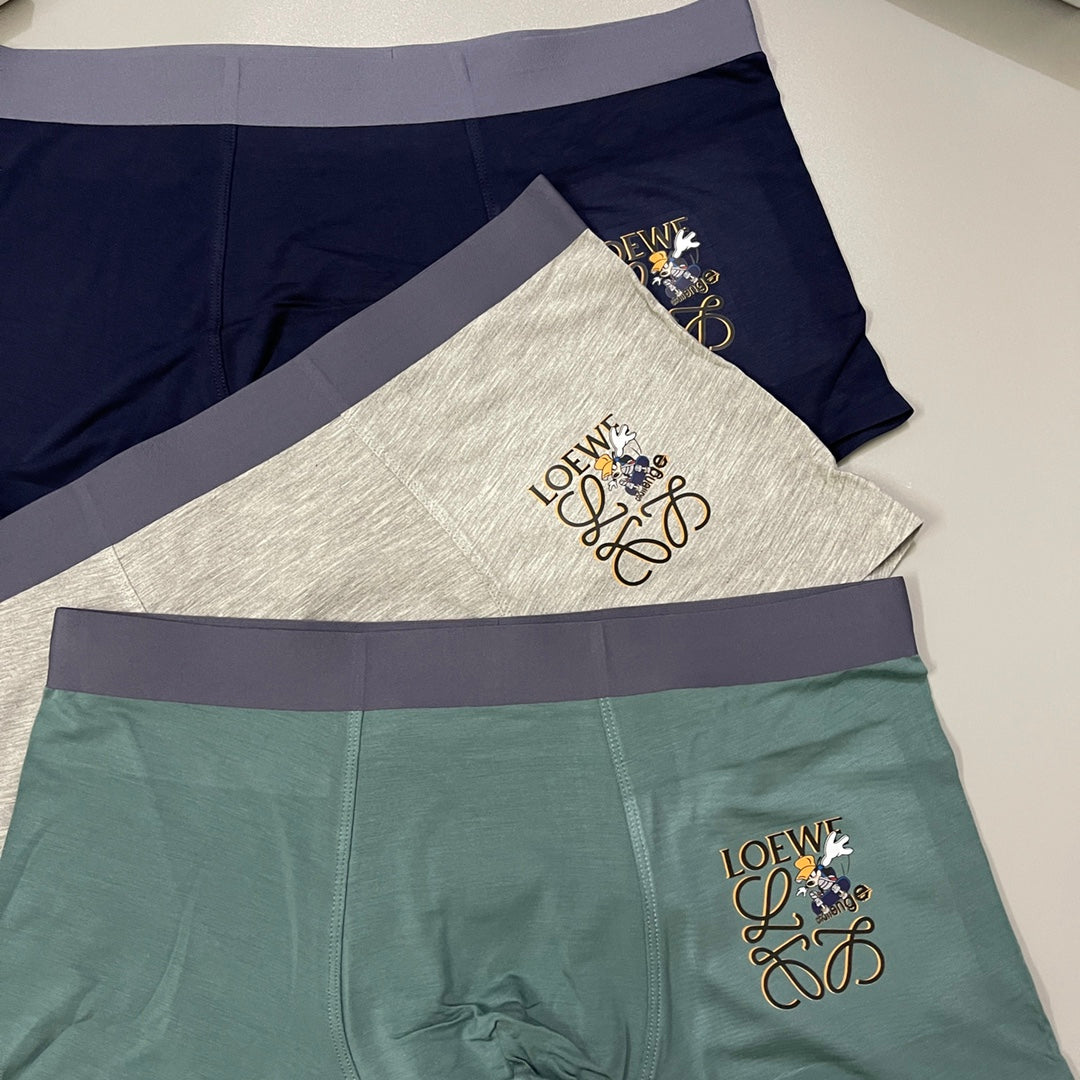 Modal Men's Boxer Briefs - 3-Piece Box