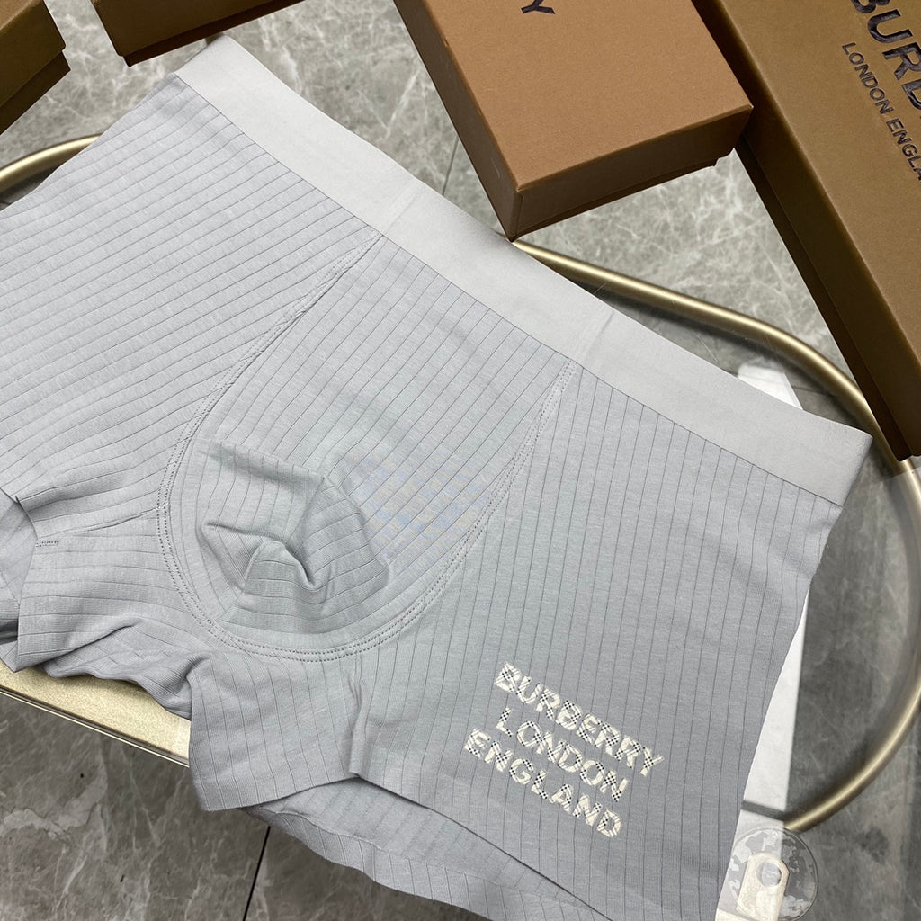 Cotton Men's Boxer Briefs - 3-Piece Box