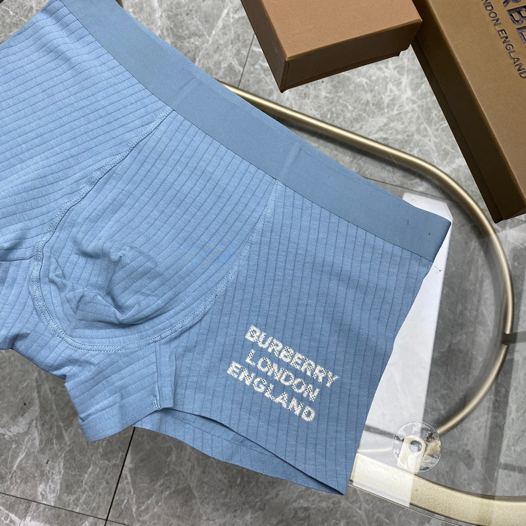 Cotton Men's Boxer Briefs - 3-Piece Box