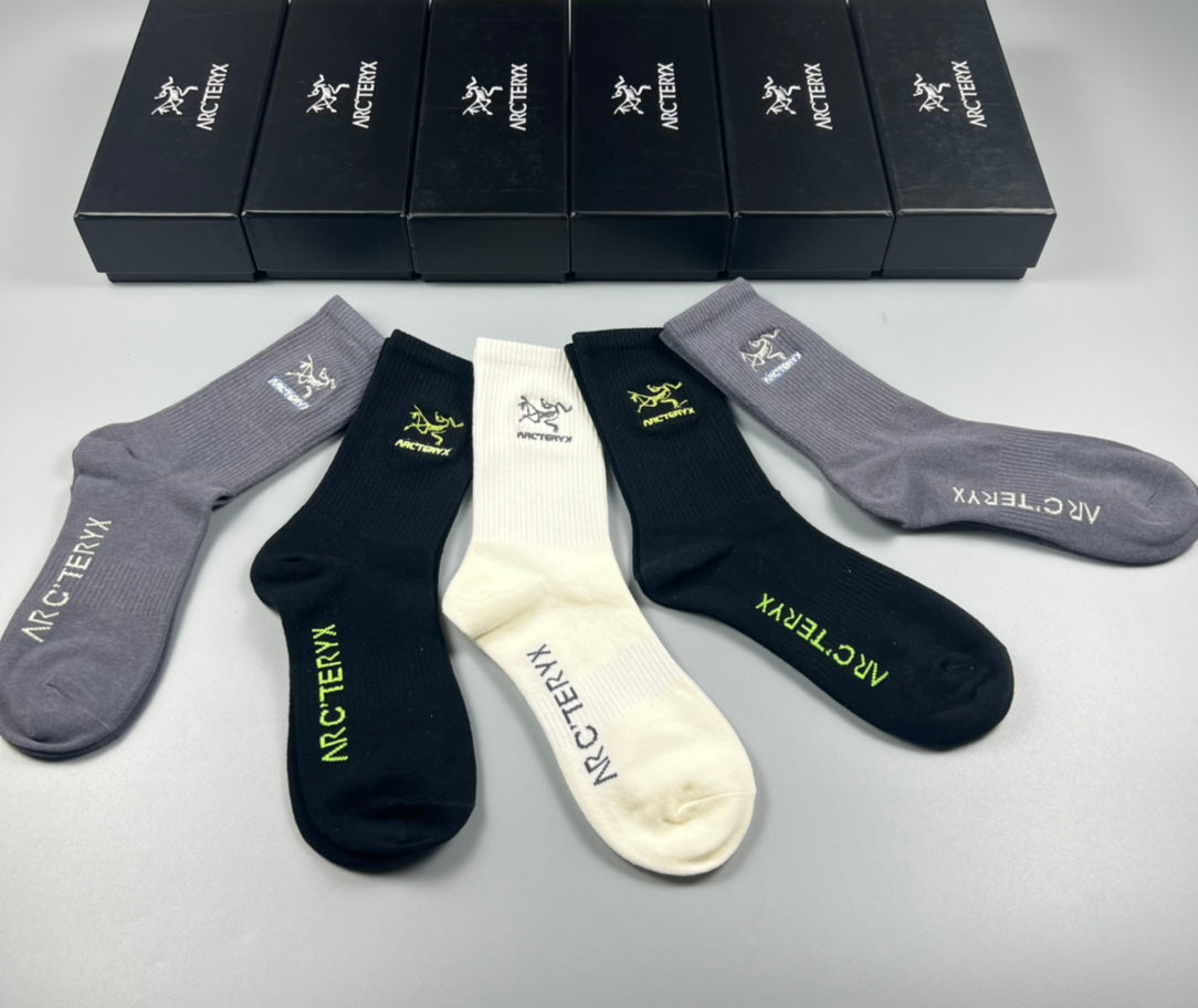 Arc'teryx Cotton Ankle Socks - 5-Pair Box