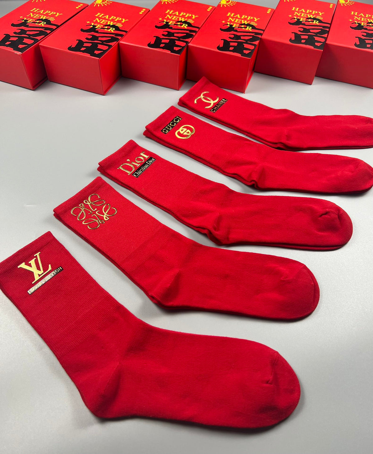 Cotton Crew Socks - 5-Pair Pack