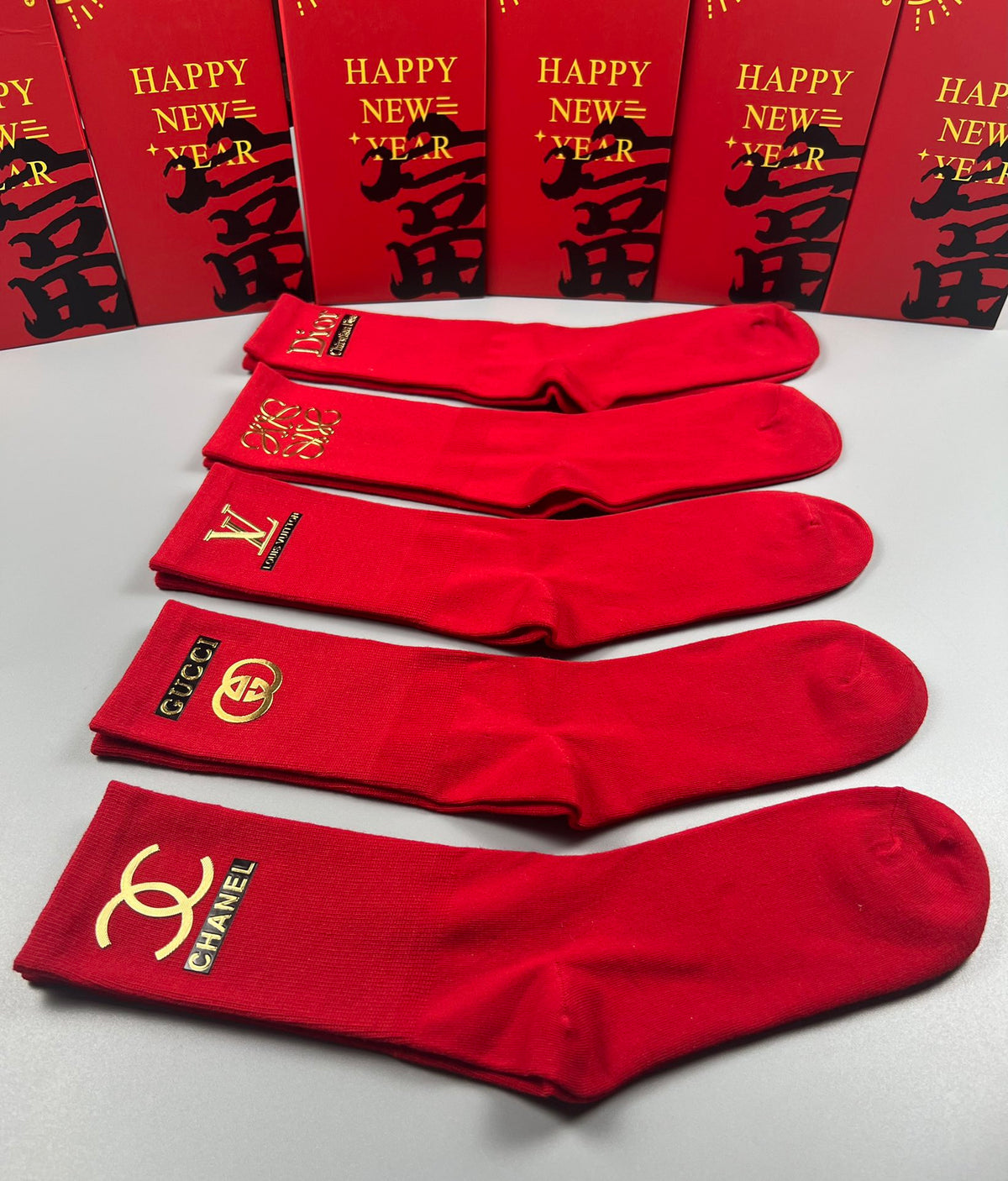 Cotton Crew Socks - 5-Pair Pack