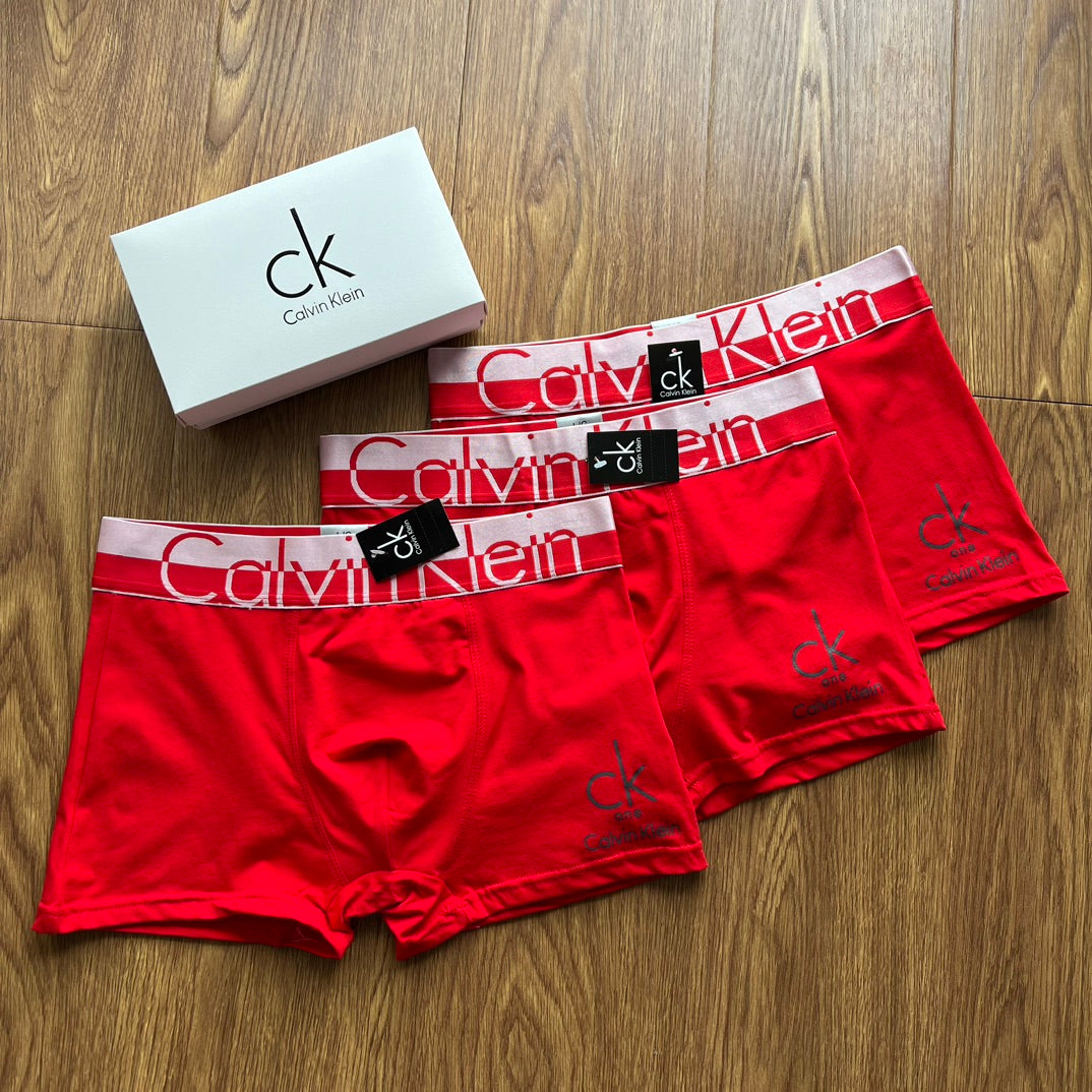 Calvin Klein Cotton Men's Boxer Briefs - 3-Piece Box