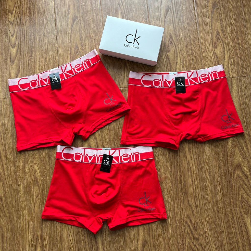 Calvin Klein Cotton Men's Boxer Briefs - 3-Piece Box