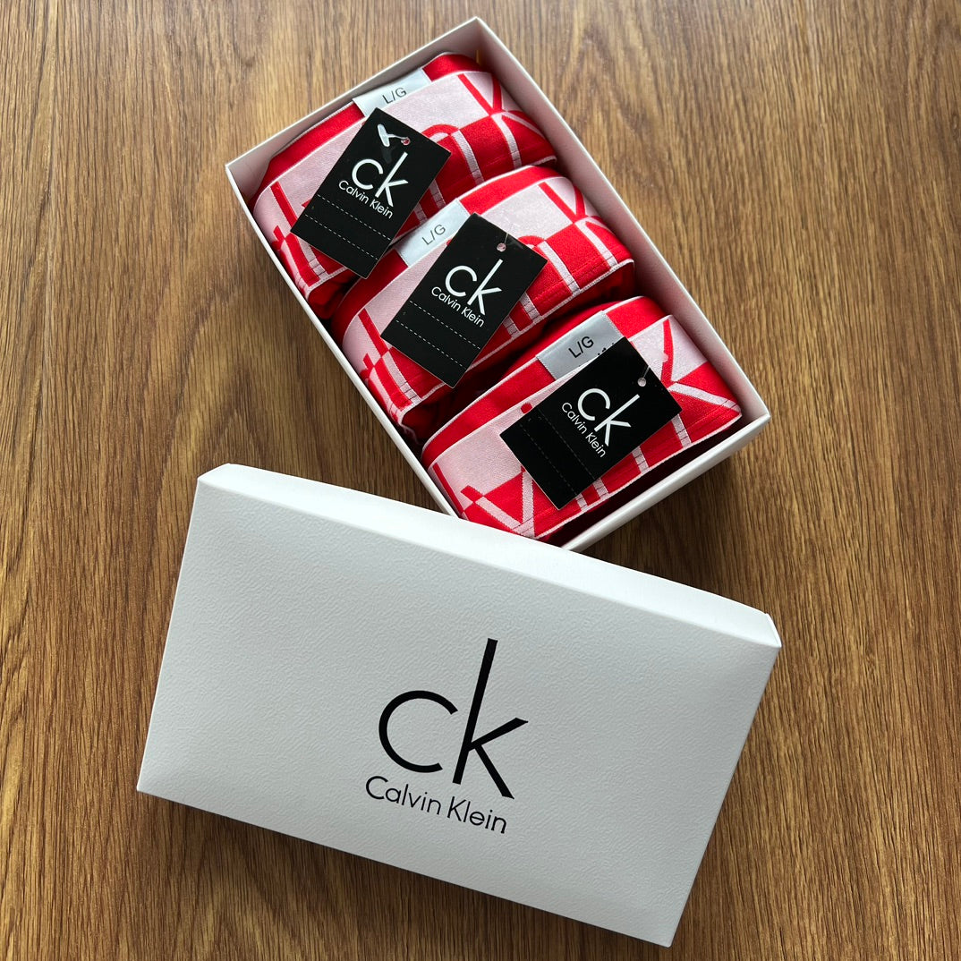 Calvin Klein Cotton Men's Boxer Briefs - 3-Piece Box