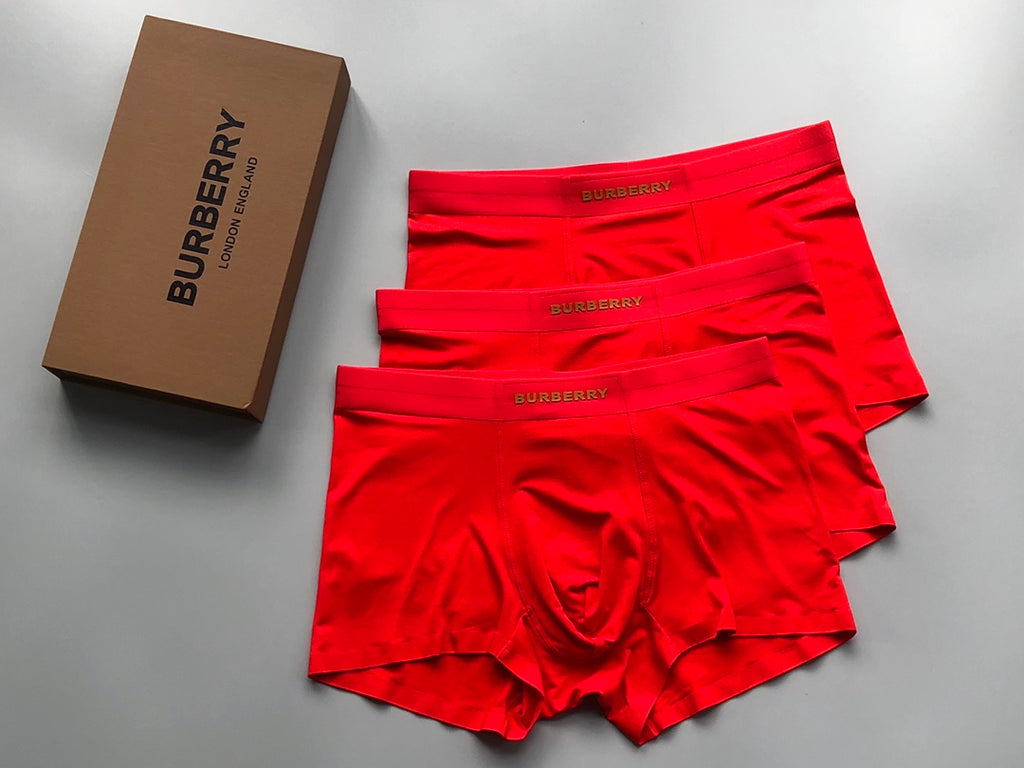 Burberry Modal Men's Boxer Briefs - 3-Piece Box