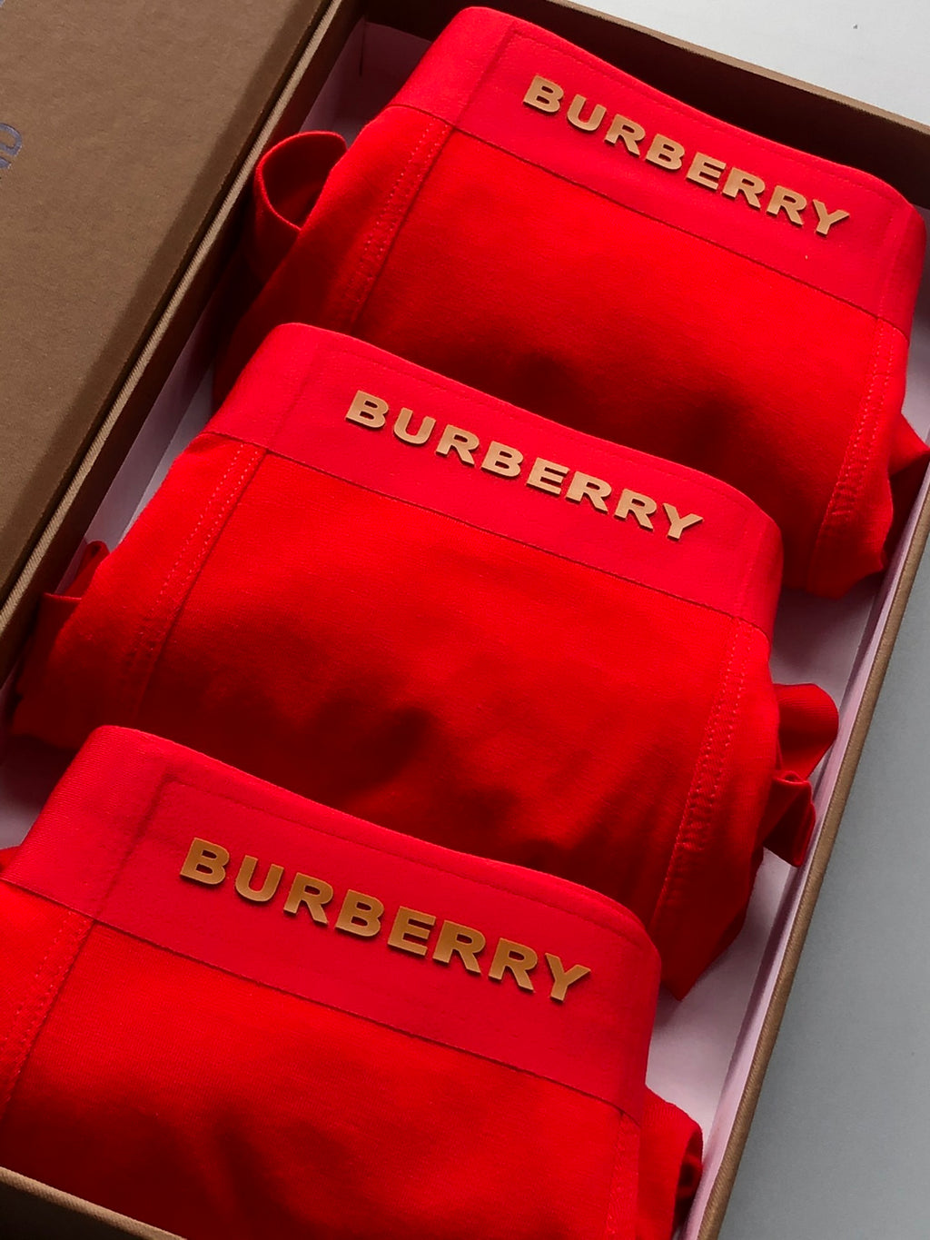 Burberry Modal Men's Boxer Briefs - 3-Piece Box