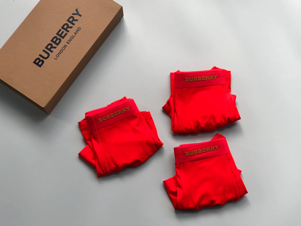 Burberry Modal Men's Boxer Briefs - 3-Piece Box