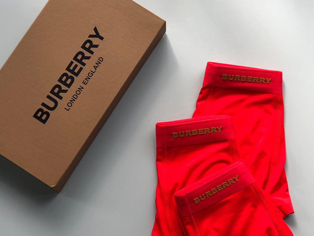 Burberry Modal Men's Boxer Briefs - 3-Piece Box