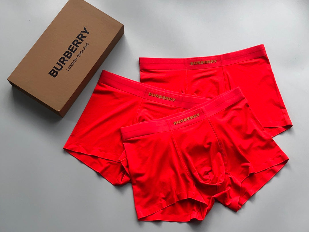 Burberry Modal Men's Boxer Briefs - 3-Piece Box
