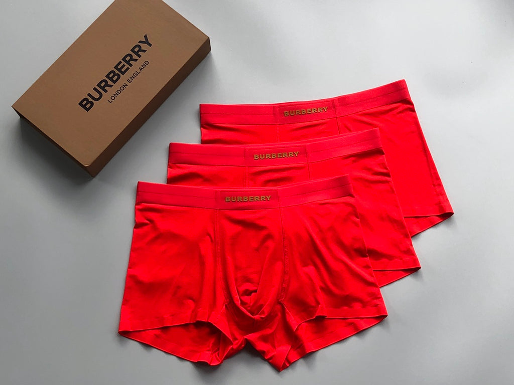 Burberry Modal Men's Boxer Briefs - 3-Piece Box