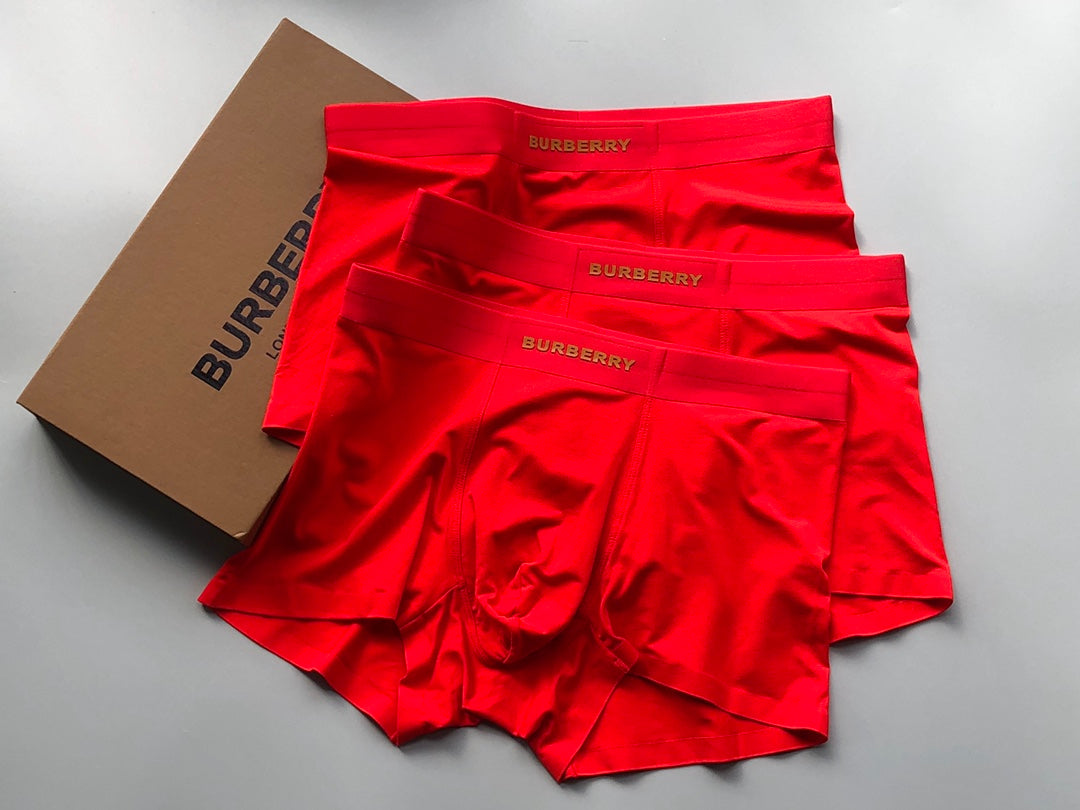 Burberry Modal Men's Boxer Briefs - 3-Piece Box