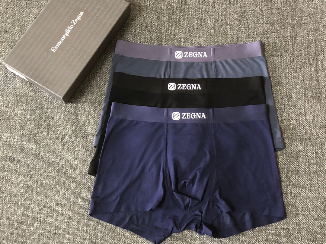 Zegna Men's Boxer Briefs - 3-Piece Box