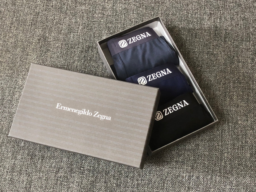 Zegna Men's Boxer Briefs - 3-Piece Box