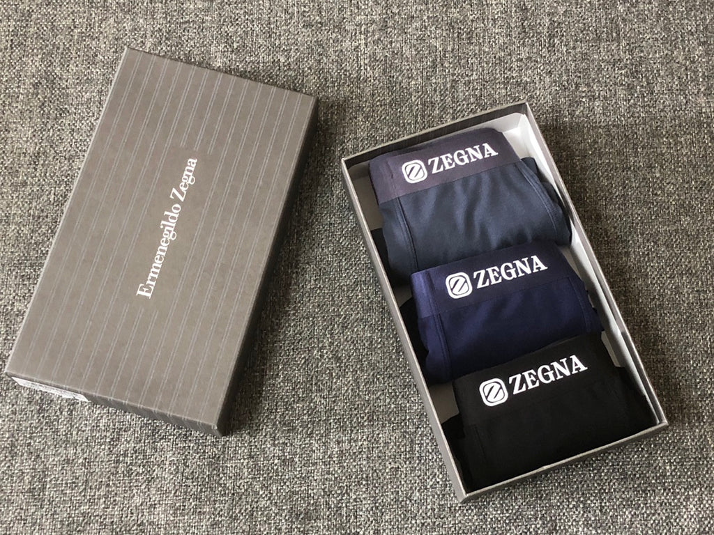 Zegna Men's Boxer Briefs - 3-Piece Box