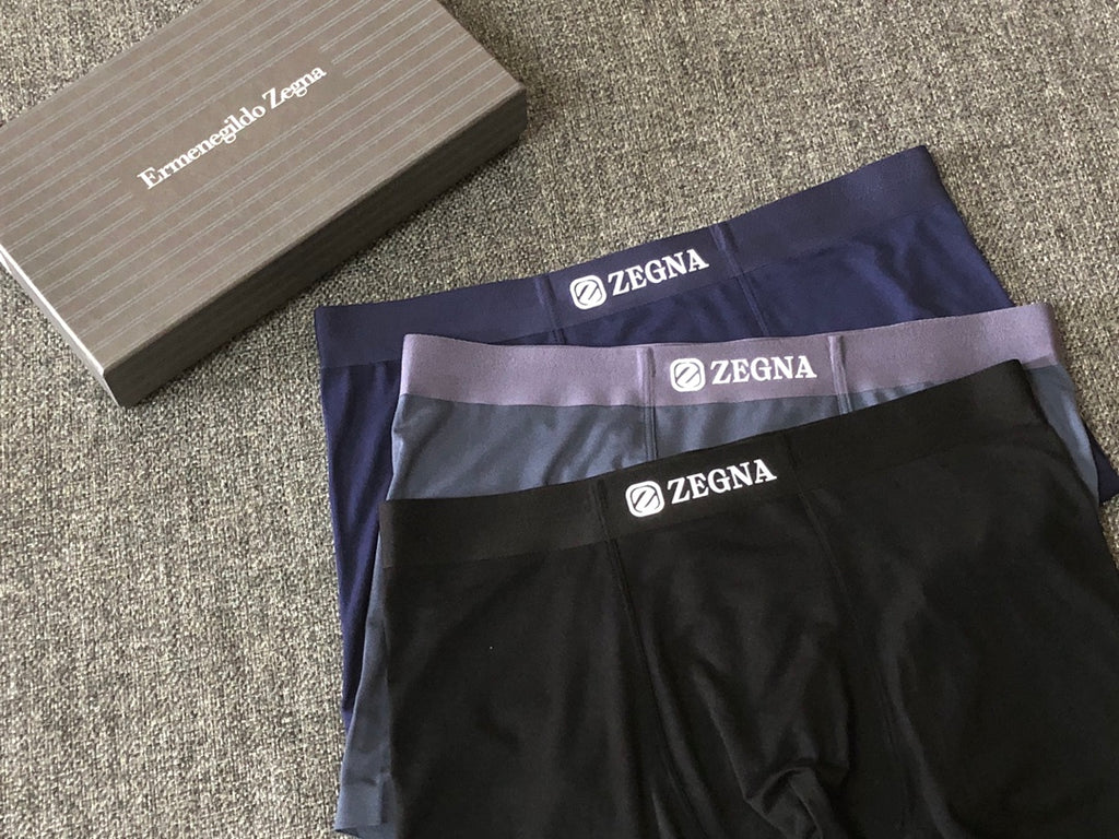 Zegna Men's Boxer Briefs - 3-Piece Box