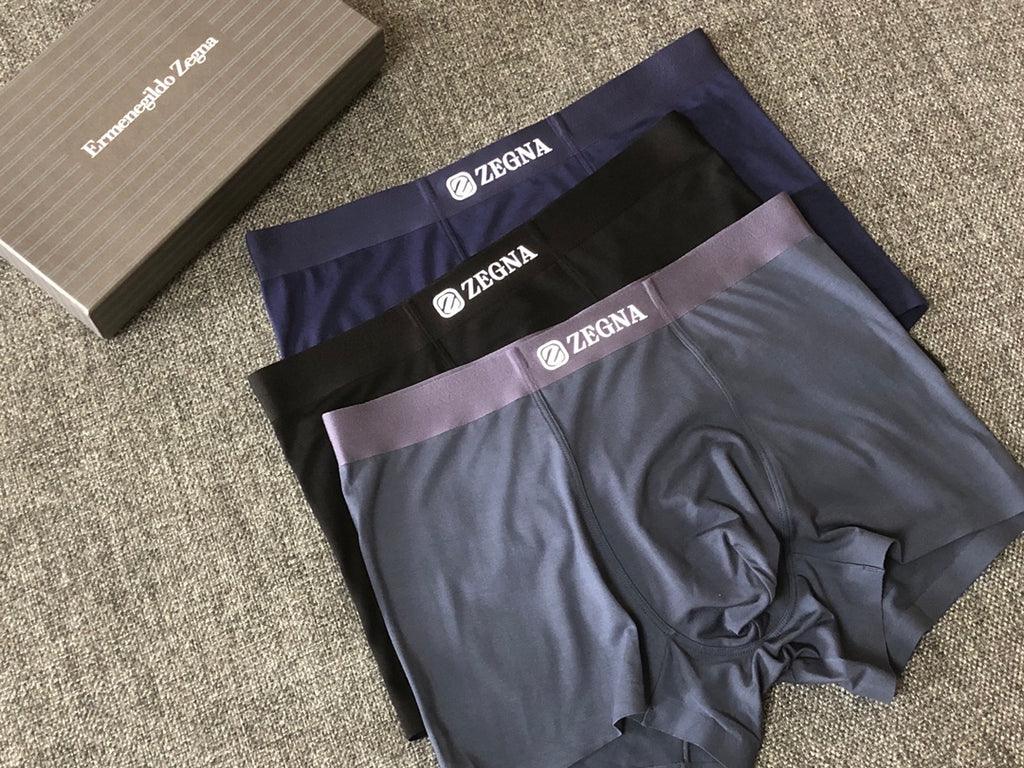 Zegna Men's Boxer Briefs - 3-Piece Box