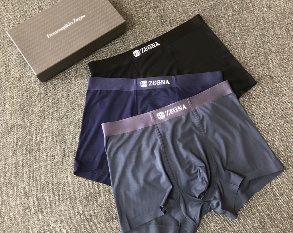 Zegna Men's Boxer Briefs - 3-Piece Box