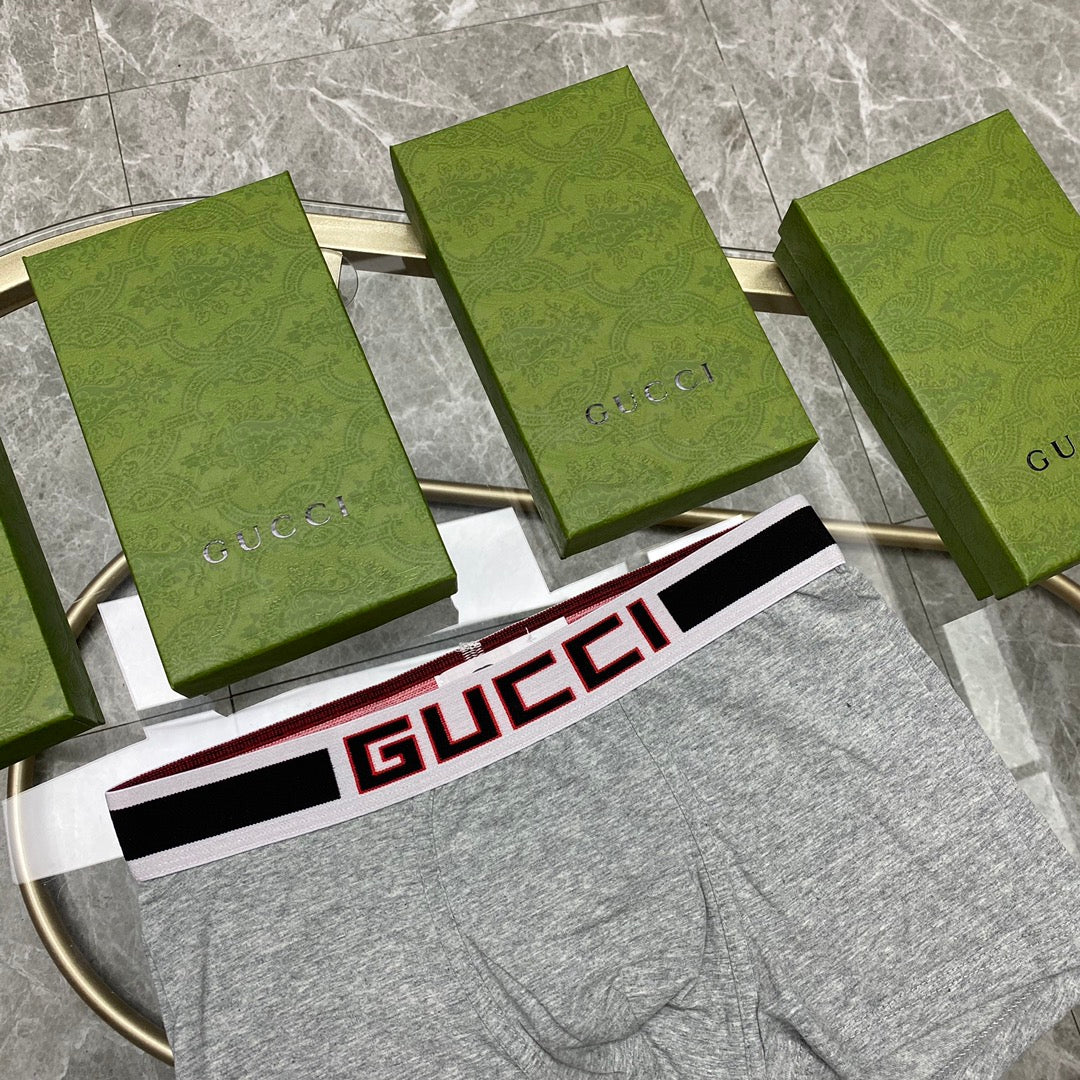 Gucci Cotton Men's Boxer Briefs - 3-Piece Box