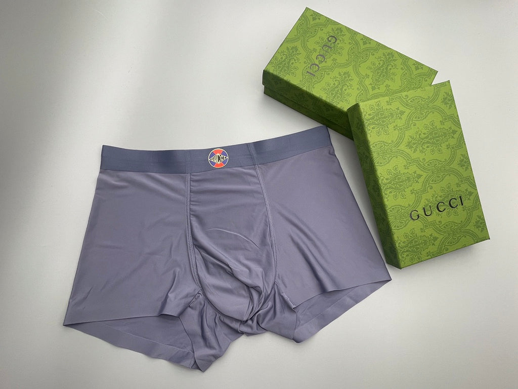 Gucci Nylon Blend Men's Boxer Briefs - 3-Piece Box