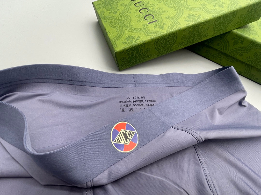 Gucci Nylon Blend Men's Boxer Briefs - 3-Piece Box