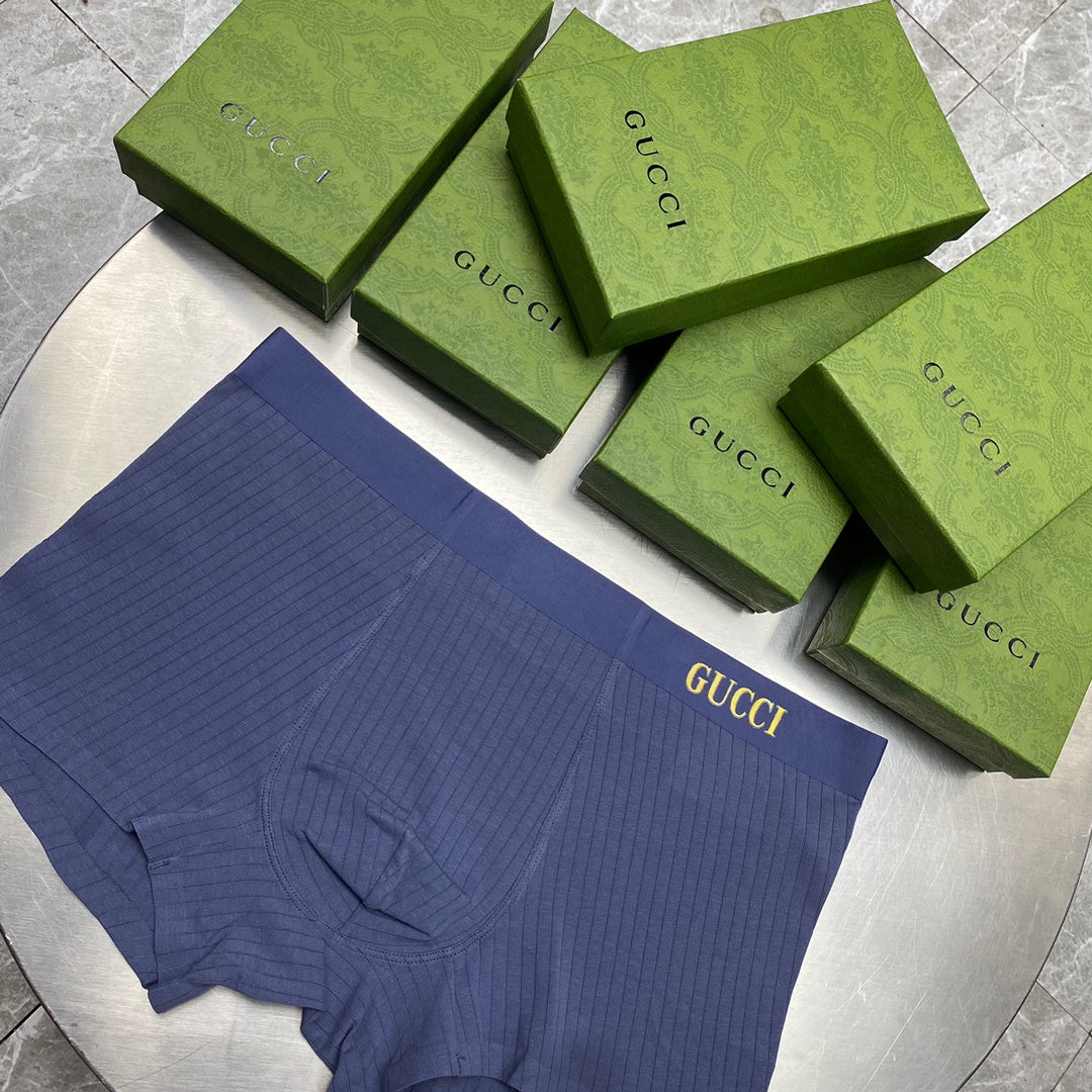 Gucci Cotton Men's Boxer Briefs - 3-Piece Box