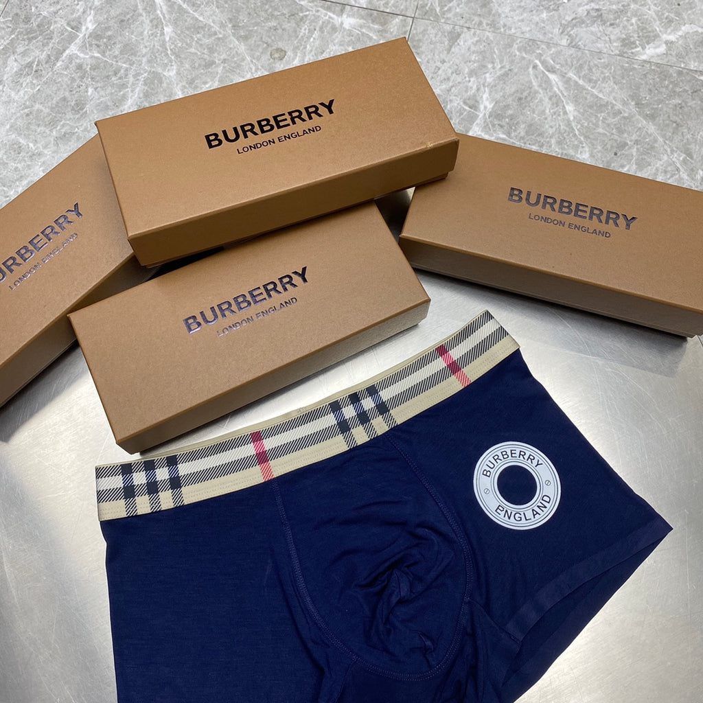 Burberry Modal Men's Boxer Briefs - 3-Piece Box - Sizes L-XXXL