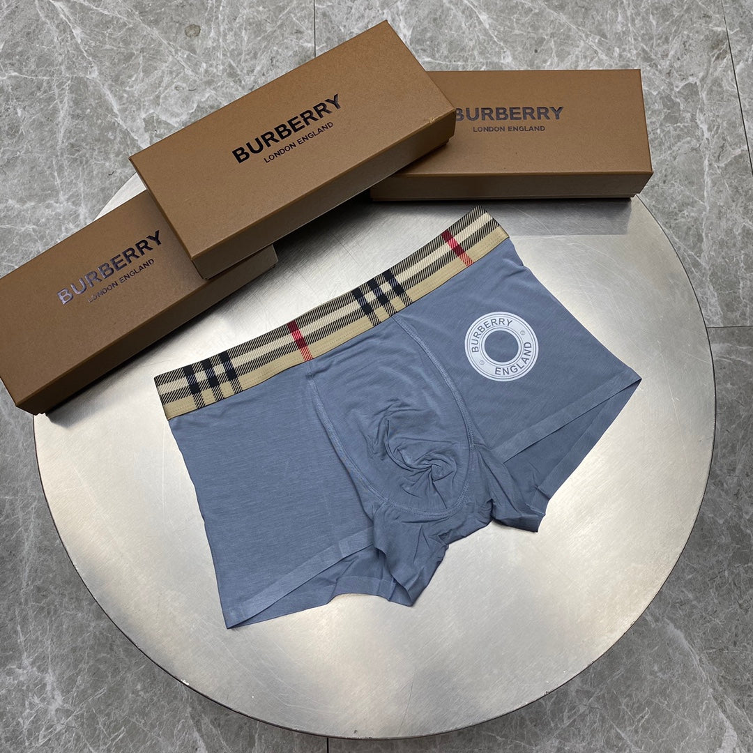 Burberry Modal Men's Boxer Briefs - 3-Piece Box - Sizes L-XXXL
