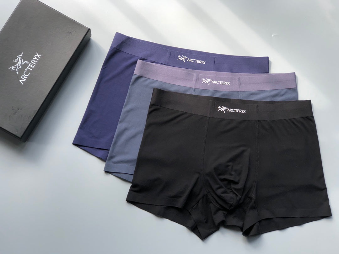 Arc'teryx Clean Logo Waistbands Men's Boxer Briefs - 3-Piece Box