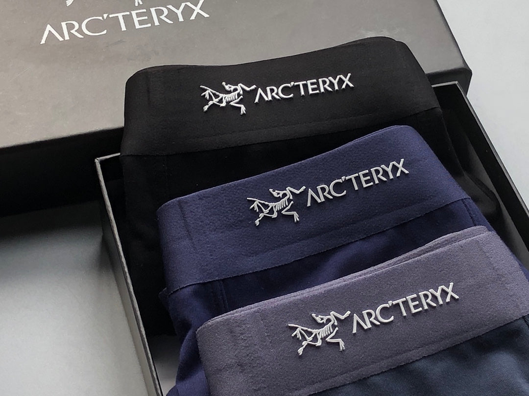 Arc'teryx Clean Logo Waistbands Men's Boxer Briefs - 3-Piece Box