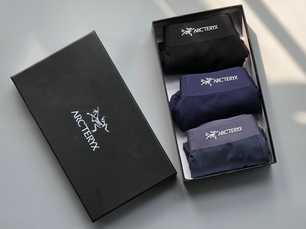 Arc'teryx Clean Logo Waistbands Men's Boxer Briefs - 3-Piece Box