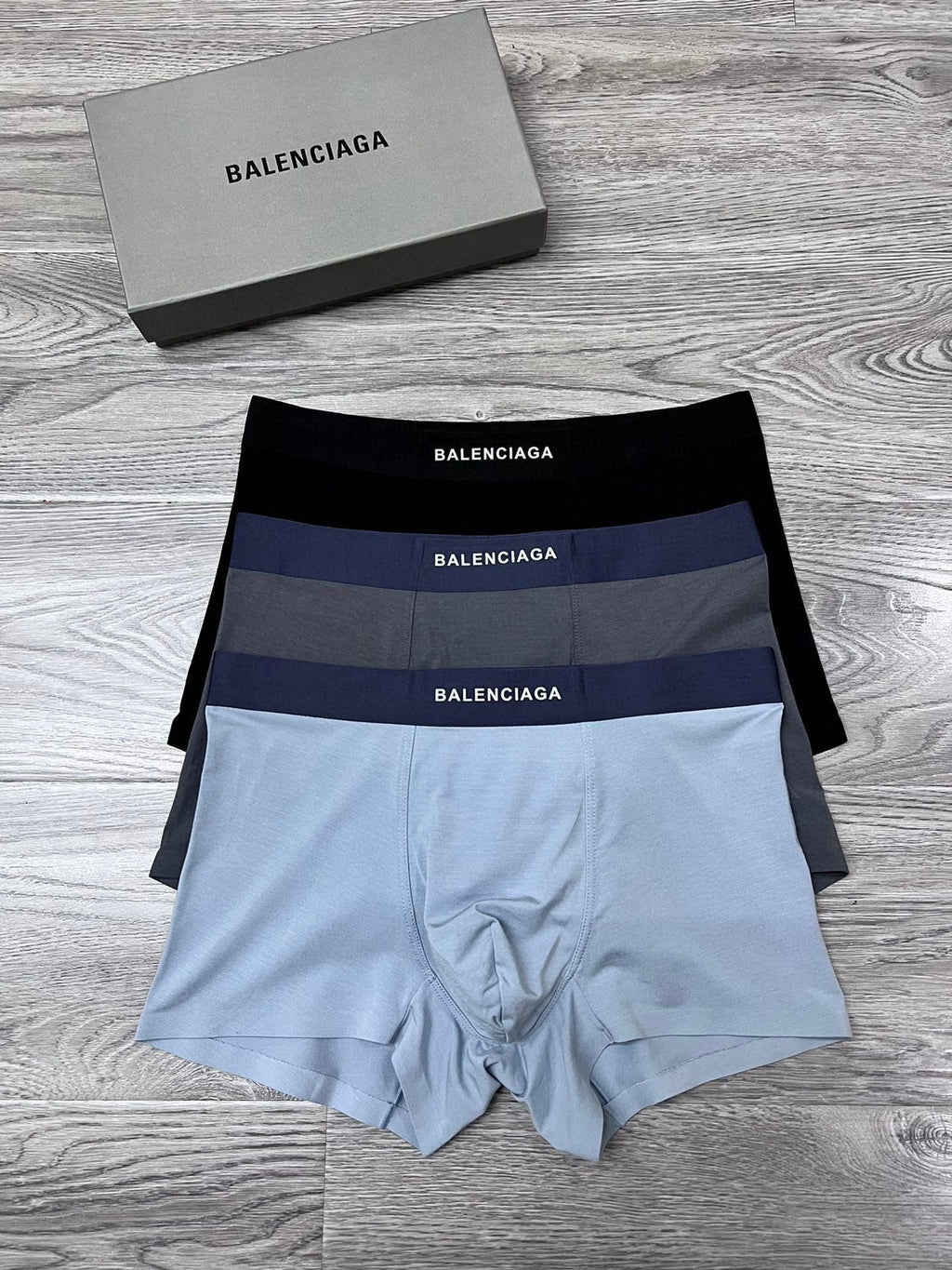 Balenciaga Men's Boxer Briefs - 3-Piece Box
