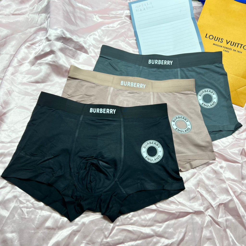 Burberry Modal Men's Boxer Briefs - 3-Piece Box