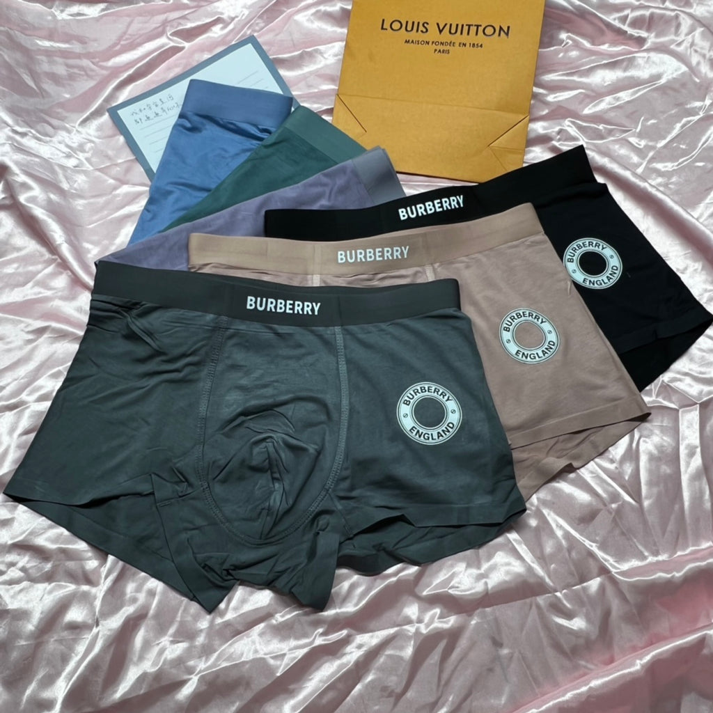 Burberry Modal Men's Boxer Briefs - 3-Piece Box