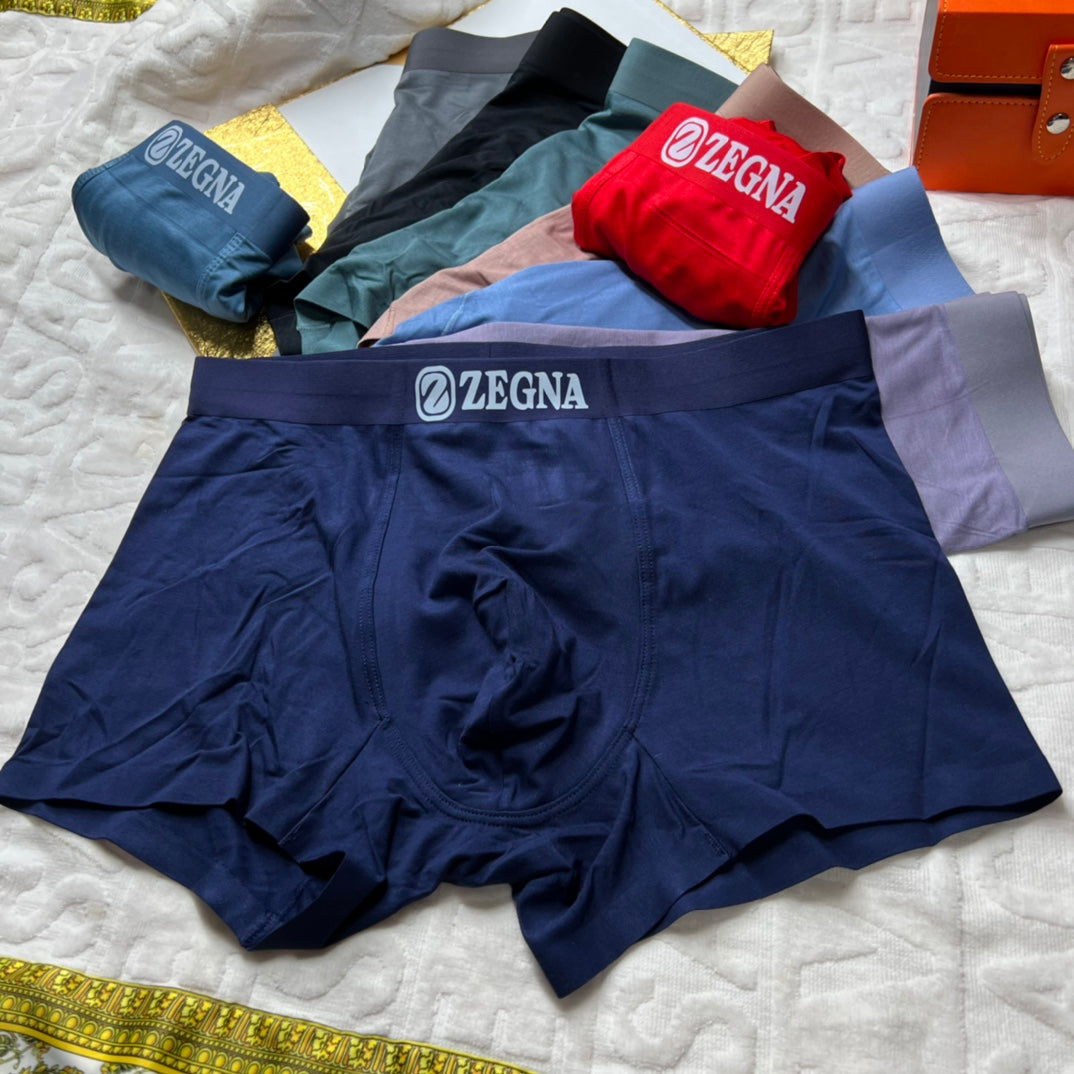 Zegna Mixed Five-Colour Boxer Briefs 3-Piece Box Collection